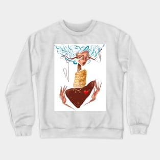 Gold queen Crewneck Sweatshirt